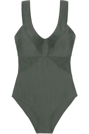 Dorina Saint Tropez Shaping Swimsuit Green
