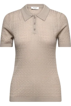 Rosemunde Rwsamira Ss Knit Pullover Beige