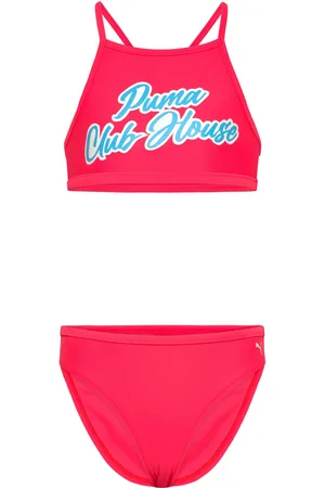 PUMA Girls Club House Bikini Set 1P Red