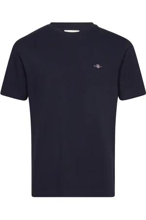GANT Pique Ss T-Shirt Blue