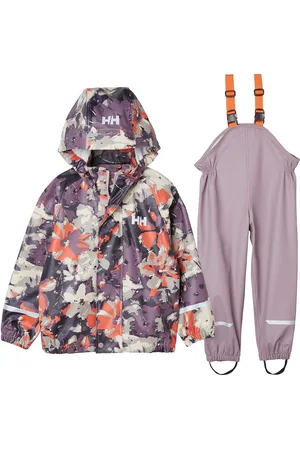 Helly Hansen K Bergen 2.0 Pu Rainset Aop Purple