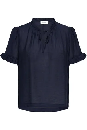 Rosemunde Rwroa Ss Regular Blouse Navy