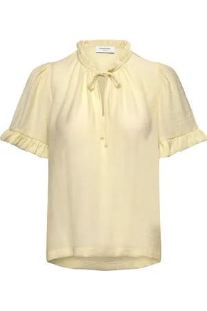 Rosemunde Rwroa Ss Regular Blouse Yellow