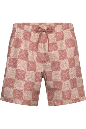 Abercrombie & Fitch Anf Mens Swim Pink