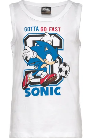 Sonic The Hedgehog Tank Top White