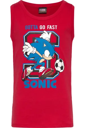 Sonic The Hedgehog Tank Top Red