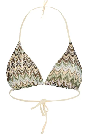 Beck Söndergaard Amber Bel Bikini Top Green