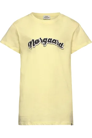 Mads Norgaard Single Organic Tuvina Tee Yellow