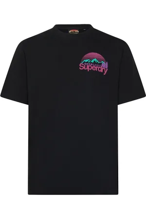 Superdry Cl Great Outdoors Chest Tee Black