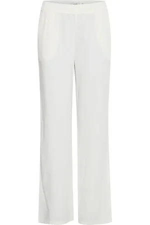 B YOUNG Byfalakka Long Pants - White