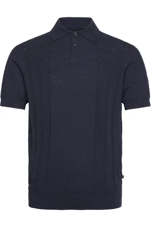Clean Cut Jonas Knitted Polo Navy