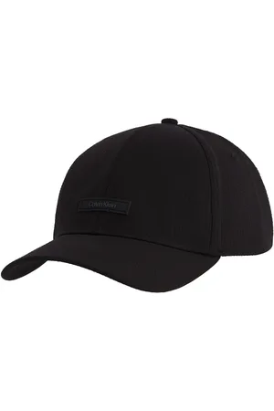 Calvin Klein Seersucker Patch Bb Cap Black