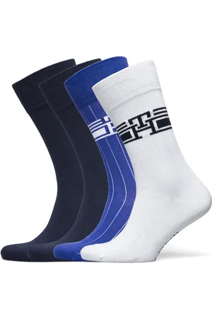 Tommy Hilfiger Th Men Sock 4P Monogram Stripe Ecom Patterned