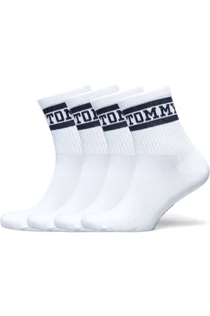 Tommy Hilfiger Th Uni Tj Short Sock 4P Ecom White