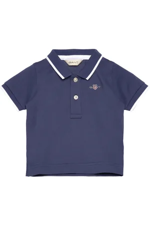 GANT Contrast Tp Ss Pique Rugger Blue