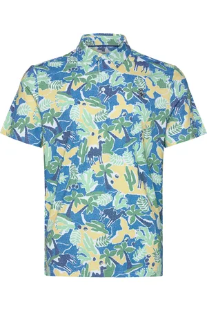 Original Penguin Ibiza Print Polo Patterned