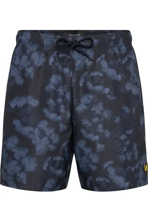 Lyle & Scott Digital Floral Print Swim Short Navy