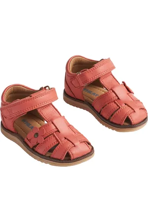 WHEAT Sandal Sky Flower Coral