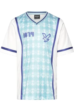 Lyle & Scott Printed Argyle T-Shirt White