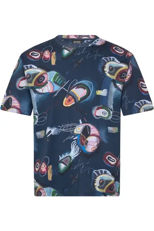 Scotch&Soda Relaxed-Fit Aop T-Shirt Patterned