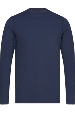 Backtee Mens First Skin Round Neck Navy
