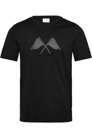 Lindbergh Copenhagen Print Tee S/S Black