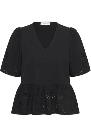 Rosemunde Rwlauren Ss Regular Blouse Black
