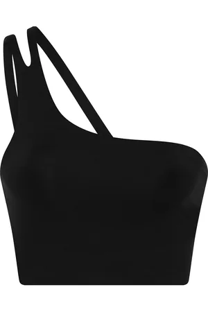 GIRLFRIEND COLLECTIVE Uma Shoulder Bra Black