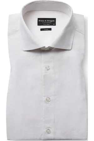 Bruun & Stengade Bs Ant Lli Casual Modern Fit Shirt White