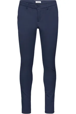 Woodbird Steffen Twill Pant Blue