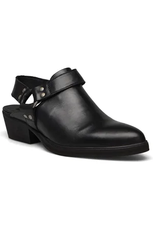 Sneaky Steve Chatty W Leather Sho Black