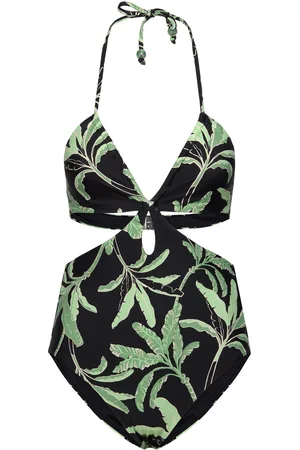 Seafolly Palm Paradise Drawstring Piece Black