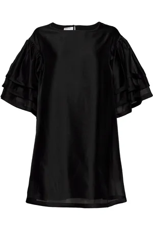 Designers Remix Enola Sleeve Dress Black