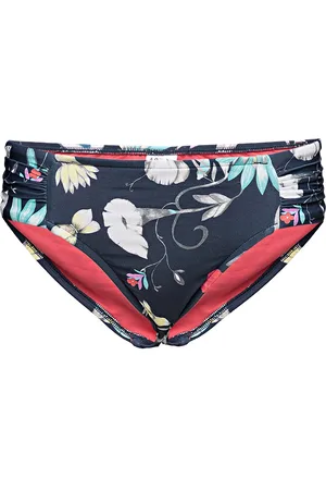 Seafolly Flowerfestival Ruchedsideretro Blue