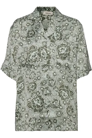 Modstrom Leo Print Shirt Green
