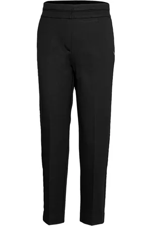 Coster Copenhagen Pants In Heavy Jersey With Press Fo Black