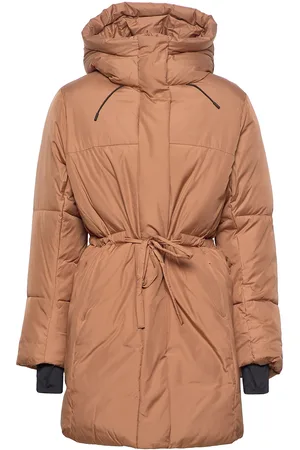 Röhnisch Glacier Belt Coat Beige
