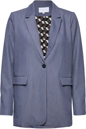 Coster Copenhagen Relaxed Blazer - Zoe Blue