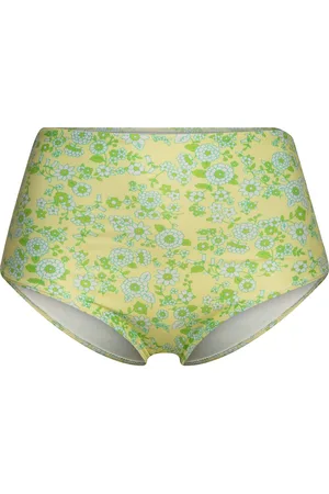 FAITHFULL THE BRAND Isle Bikini Bottoms Patterned