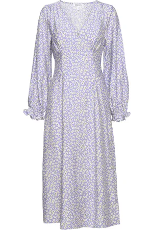 EDITED the label Rosalia Dress Blue