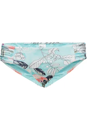 Seafolly Ruched Side Retro Blue