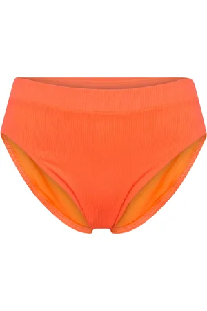 Lindex Swim Brief Hanna Bikini Hw Wav Orange