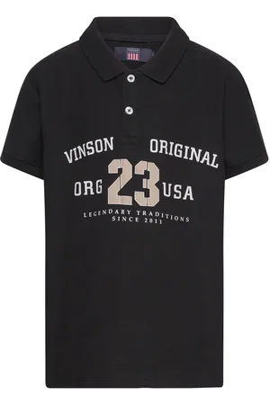 Vinson Kit Reg Cot Vin Jr Polo Black