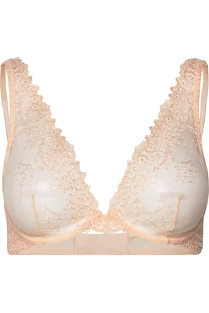Lindex Bra Luna Line Wire Coral