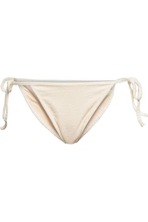 FAITHFULL THE BRAND Hazel Bikini Bottoms Cream