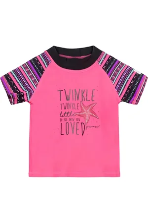 Color Kids Edy Mini Shorts Set Aop Pink