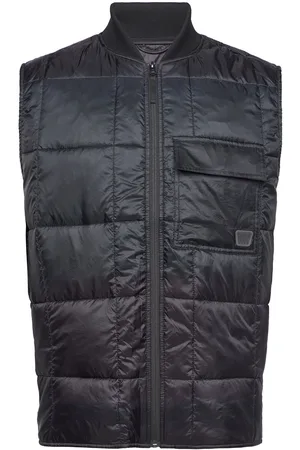 WoodWood Perez Ombre Tech Gilet Black