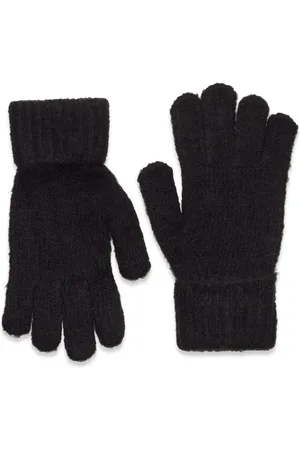 ONLY Kogsofia Knit Wool Gloves Black