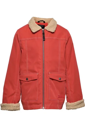 Didriksons Harper Kids Jacket Orange