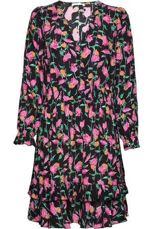 Tamaris Amavida Aop Short Boho Dress Patterned